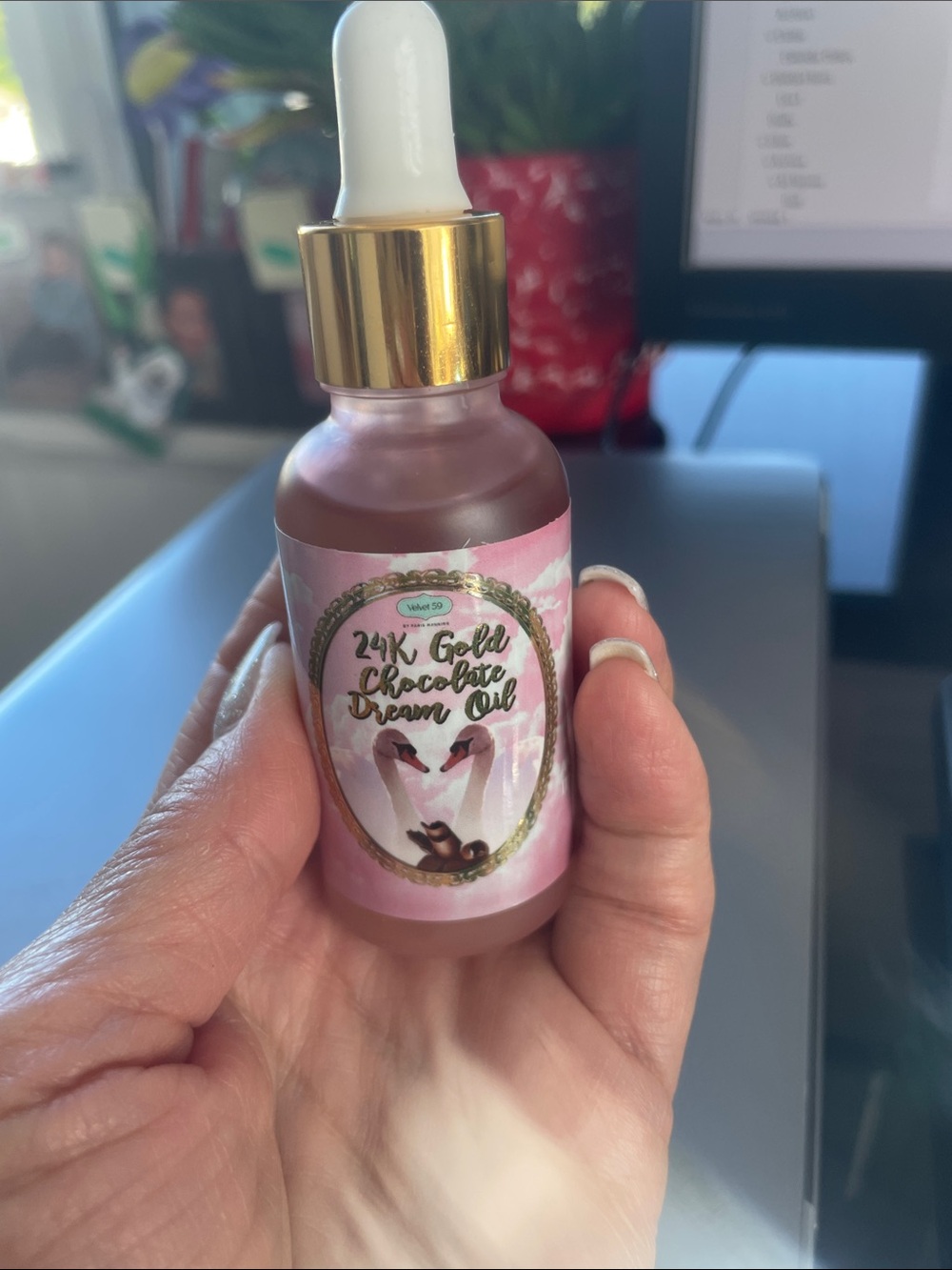 Velvet 59 24K Gold Chocolate Dream Oil - brand new 30 ml bottle